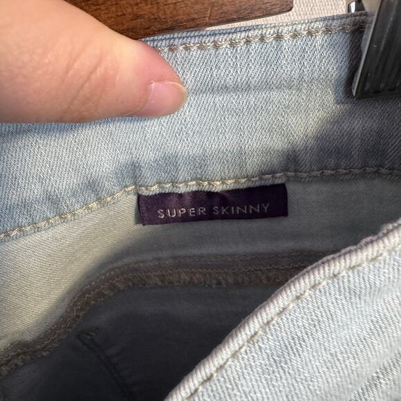 NYDJ Size 6 Light Blue Lift Tuck Super Skinny Jeans Denim Pants with Pockets - Picture 6 of 12